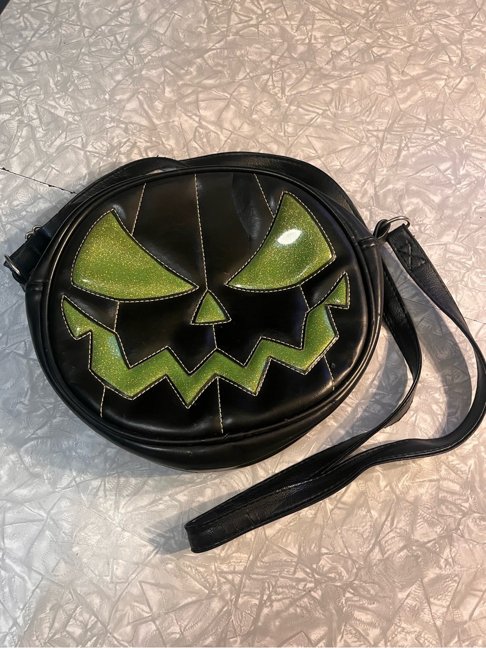 Love Pain & Stitches Jack O Lantern Bag